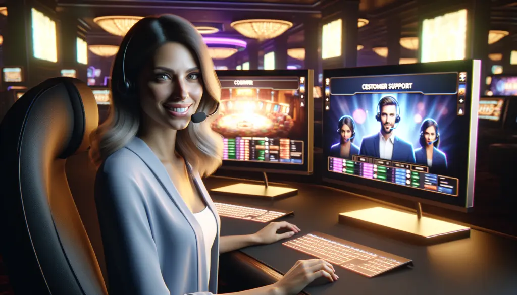 7/24 Açık Canlı Destek - Kasino Görseli