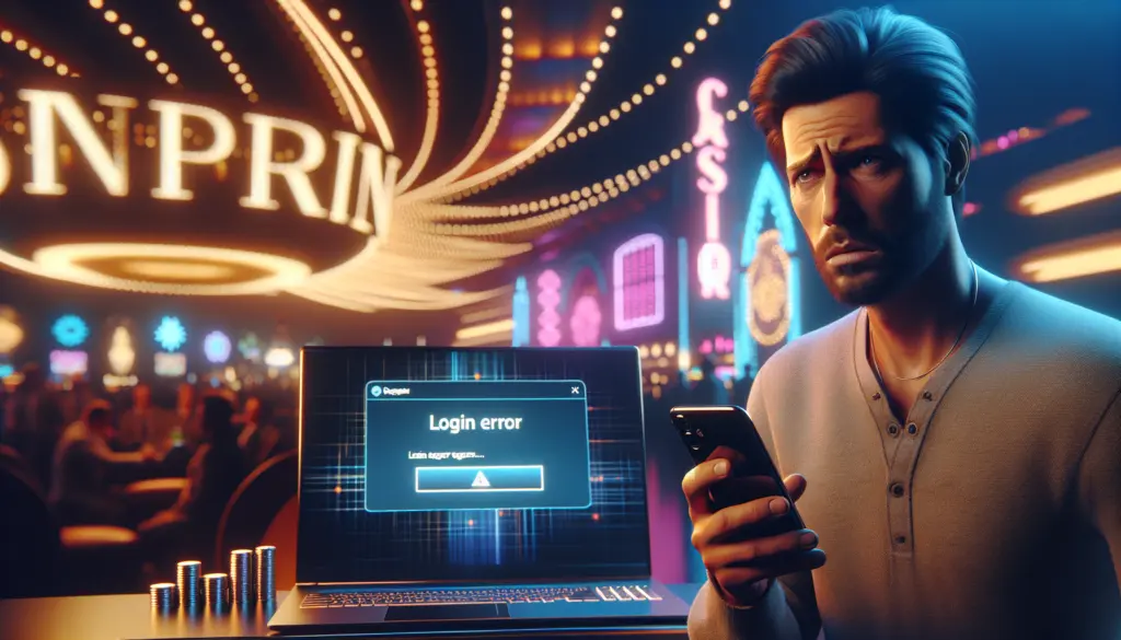 Giriş Yapamıyorum Sorunu - Kasino Görseli