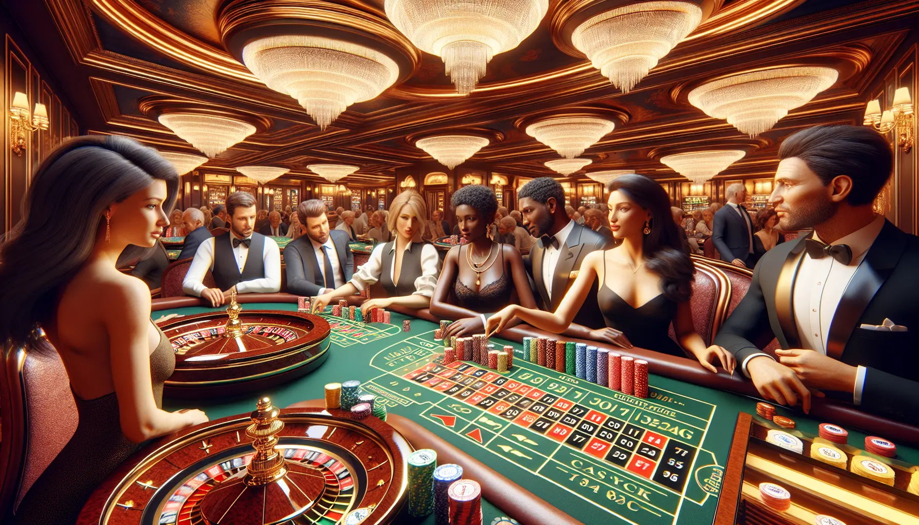 Rulet Masaları ve Limitler - Kasino Görseli