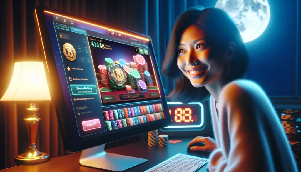 Gececilere Özel Kayıp Bonusu - Kasino Görseli