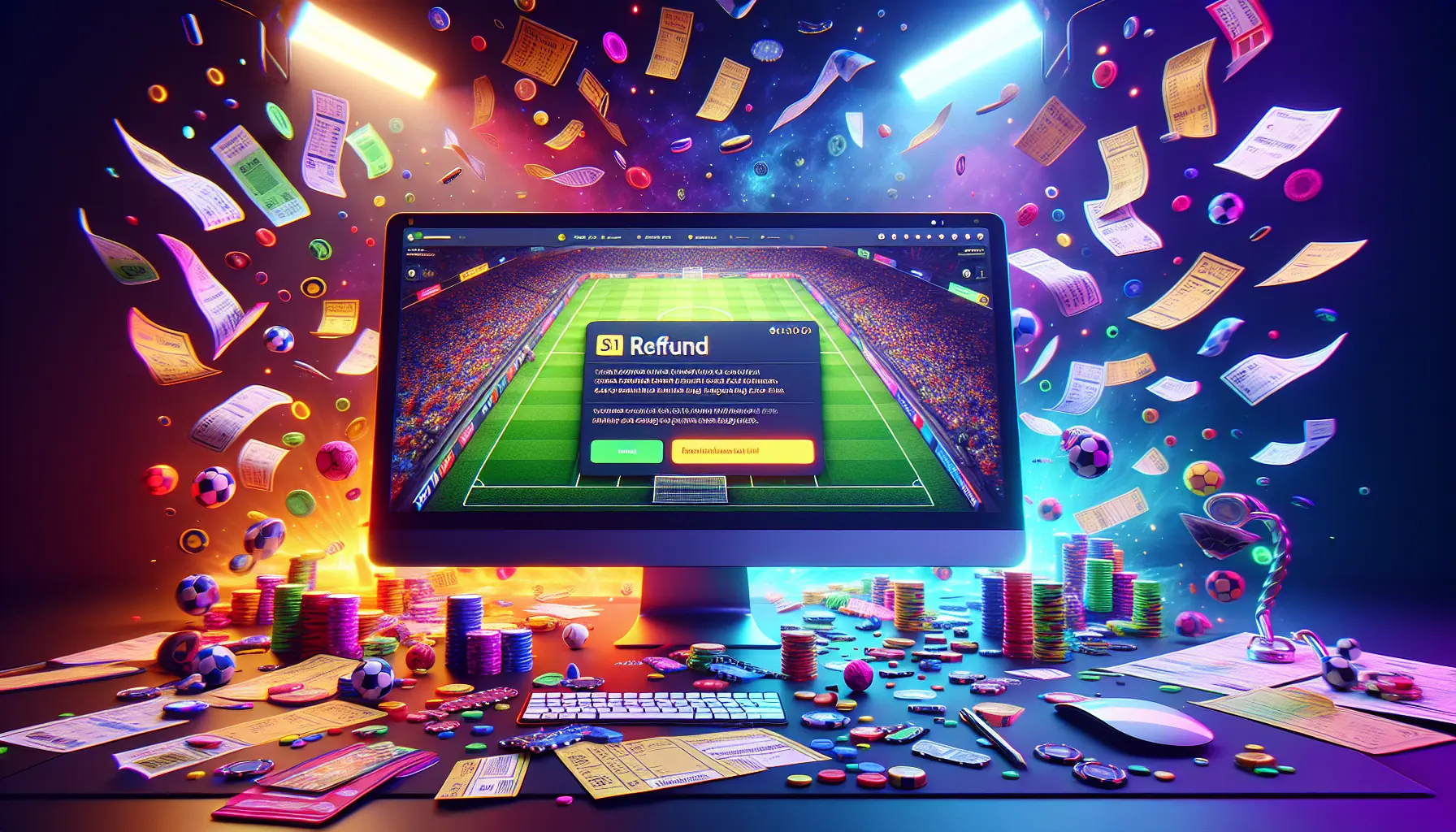 Tek Maçtan Yatma İadesi - Kasino Görseli